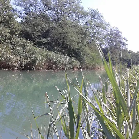 Am Fluss Gelegenes Haus Mit Galerieschlafplaetzen בית נופש